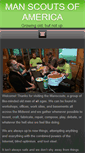 Mobile Screenshot of manscouts.com